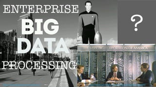 http://www.datasciencecentral.com
ENTERPRISE
http://www.cardinalfang.net/misc/companies_list.html
?
PROCESSING
 