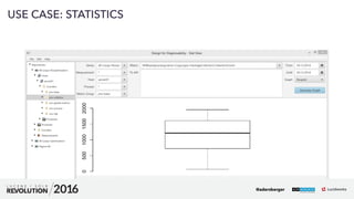 12
01
USE CASE: STATISTICS
@adersberger
 