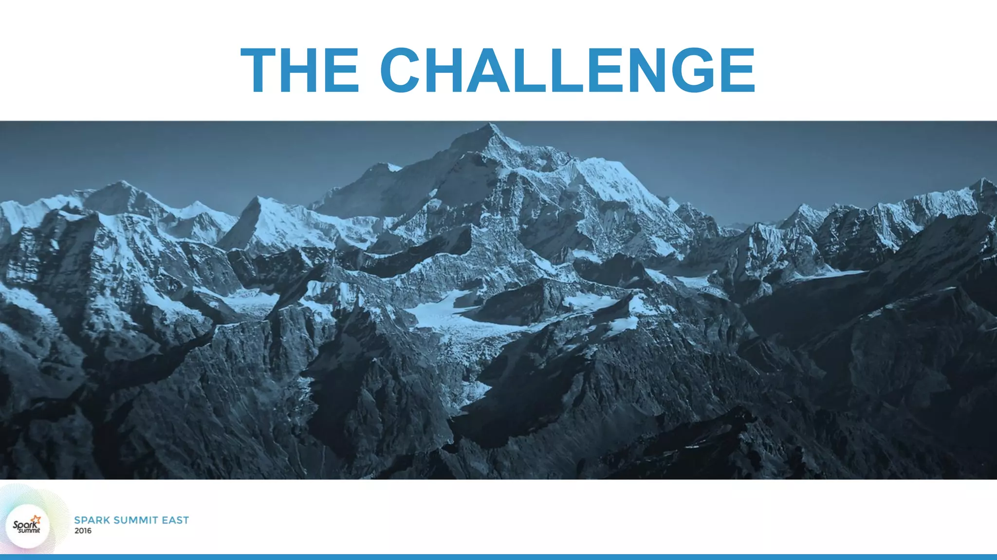 THE CHALLENGE
 