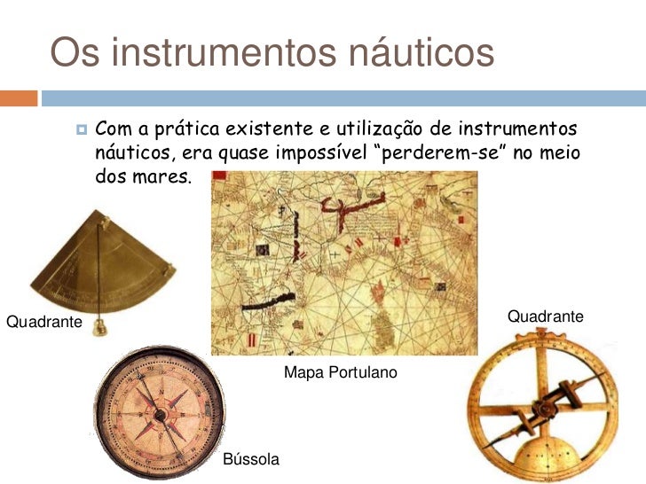 Instrumentos Nauticos Utilizados Pelos Navegadores Entre 1400 E 1600