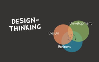 DesignThinking

Development
Design
Business

 
