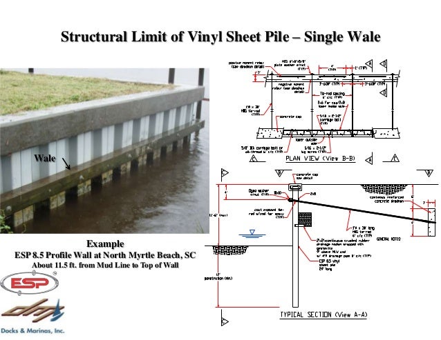 a designers introduction to the development design and application vinyl sheet pile manufacturers