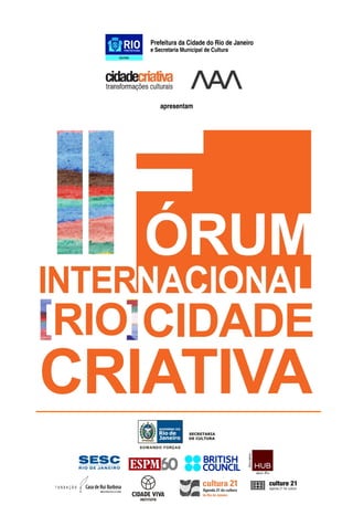Adesivo Forum Rio Cidade Criativa 2011