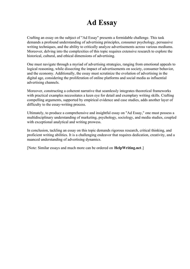 Ad Essay.pdf