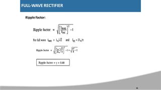 FULL-WAVE RECTIFIER
RippleFactor:
38
 