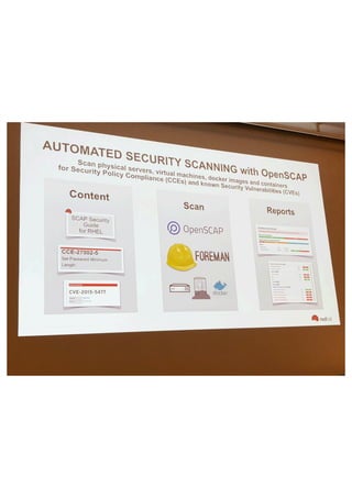 A dev ops state of mind continuous security with devsecops + containers ...