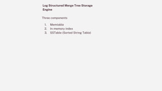 Database Storage Engine Internals | PPTX