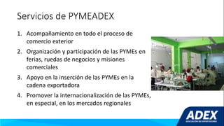 Programas Pro-Pymes de ADEX | PDF