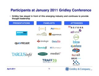 Participants at January 2011 Gridley Conference
   • Gridley has stayed in front of this emerging industry and continues t...