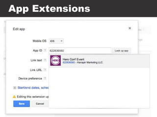 App Extensions
 