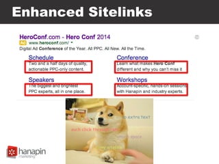 Enhanced Sitelinks
 
