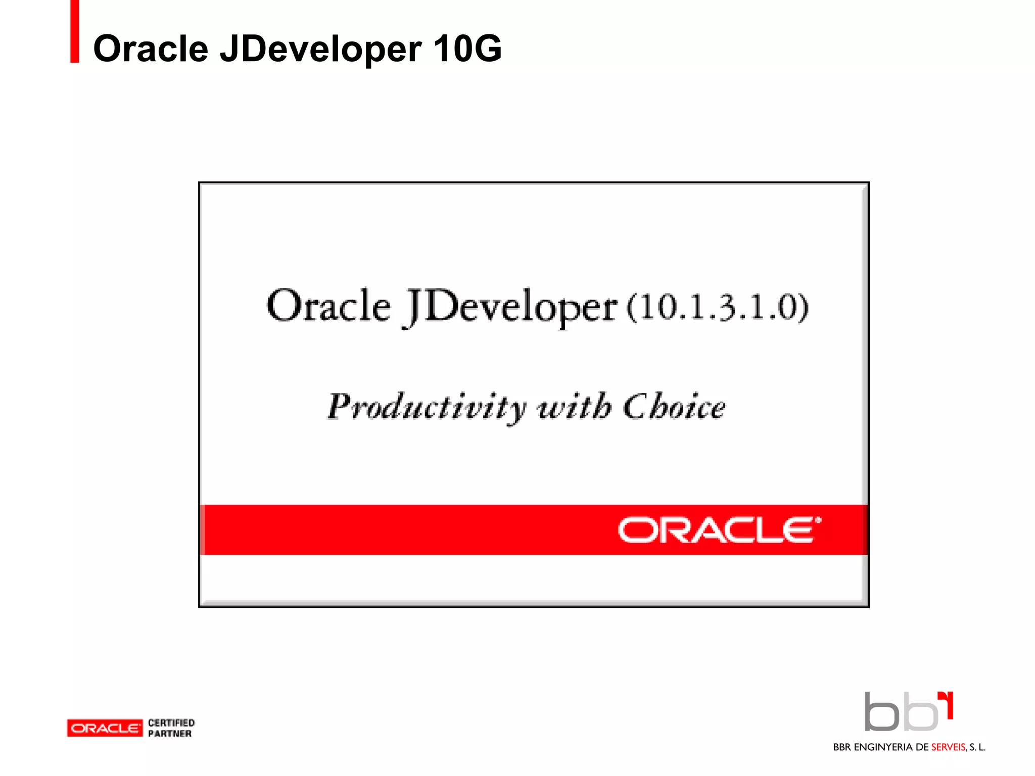 Oracle JDeveloper 10G 