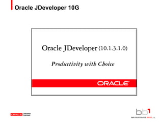 Oracle JDeveloper 10G 