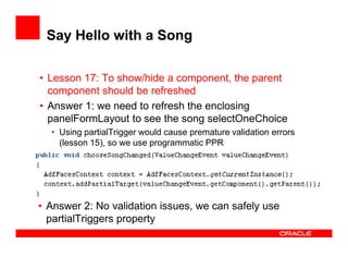 Optimized Lifecycle of Employees –
Overflow Right

• When clicking on another row
• Overflow area should be refreshed
• Ch...