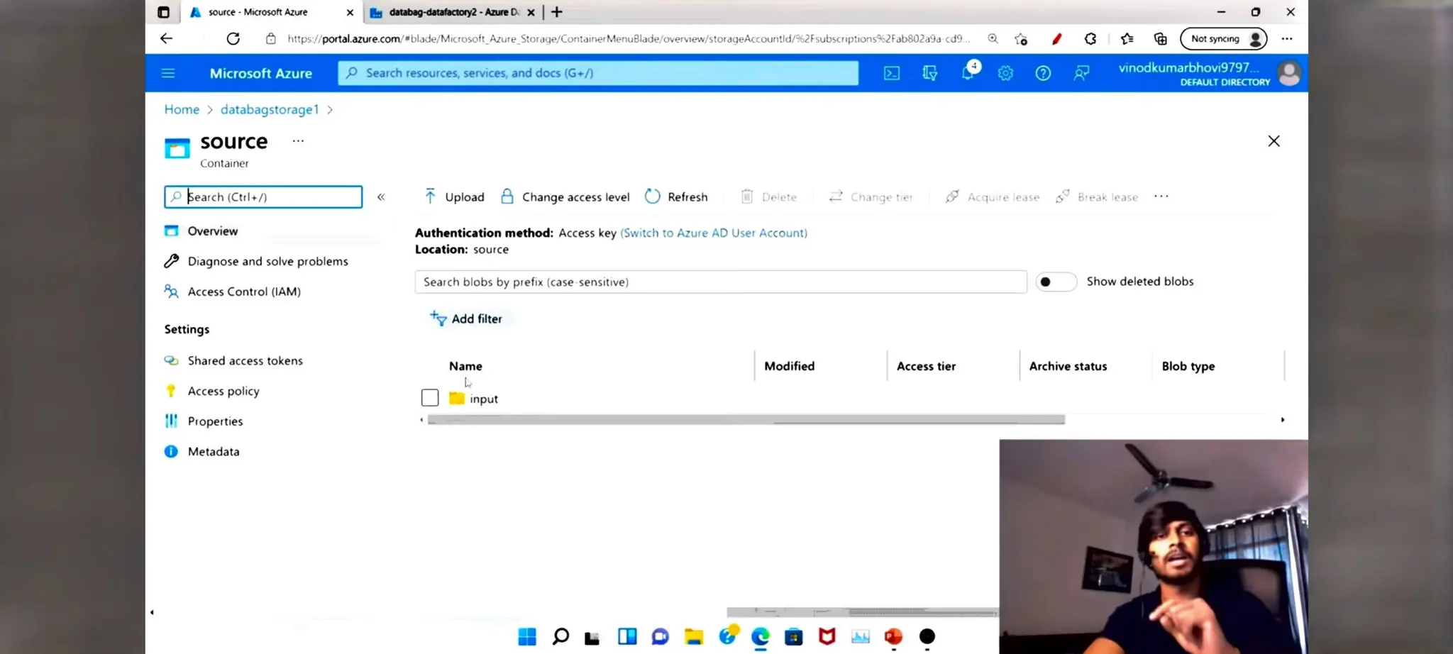 Azure Data factory notes for beginners in ETL