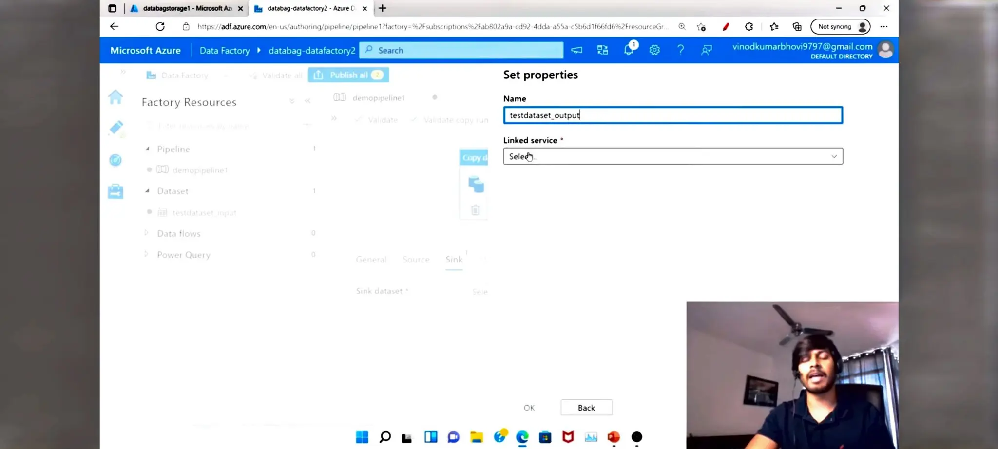 Azure Data factory notes for beginners in ETL