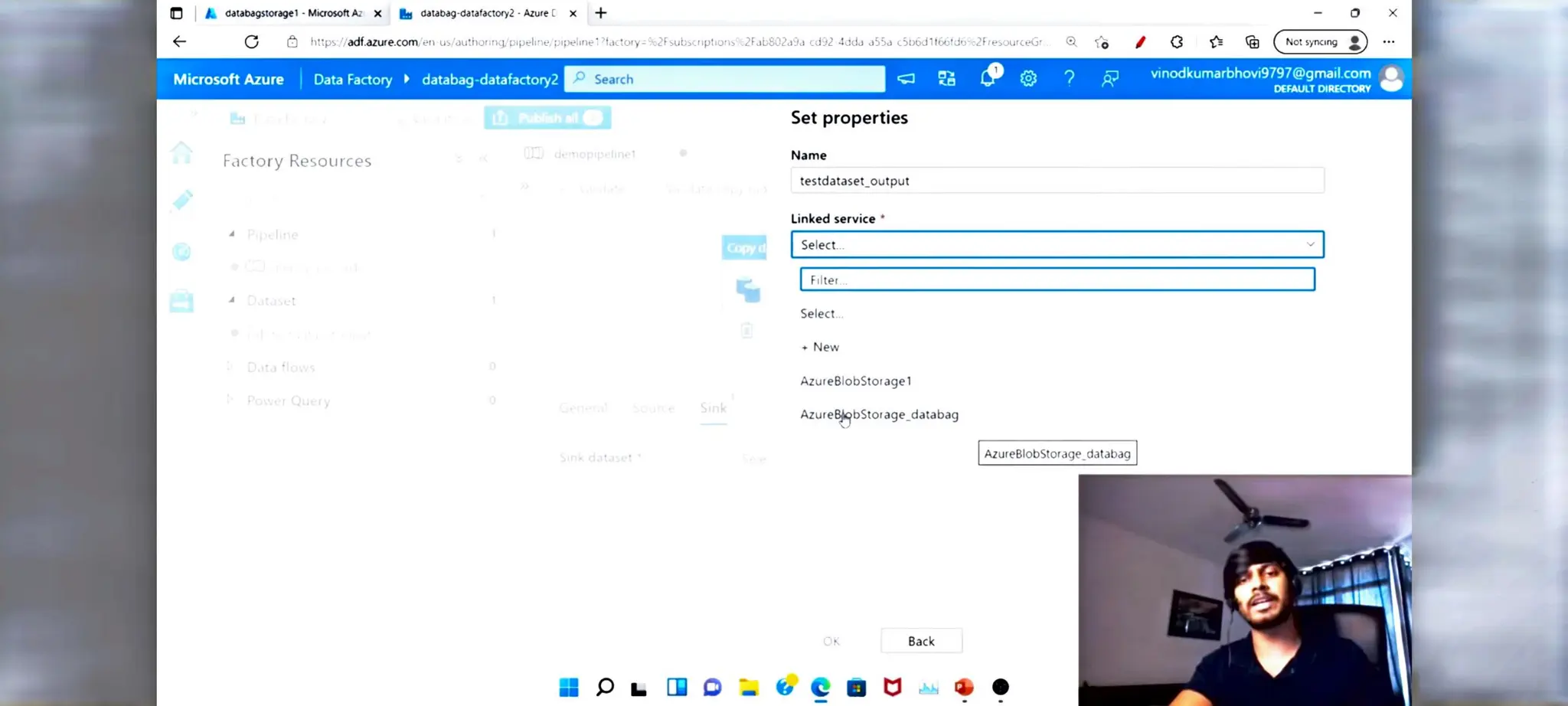 Azure Data factory notes for beginners in ETL