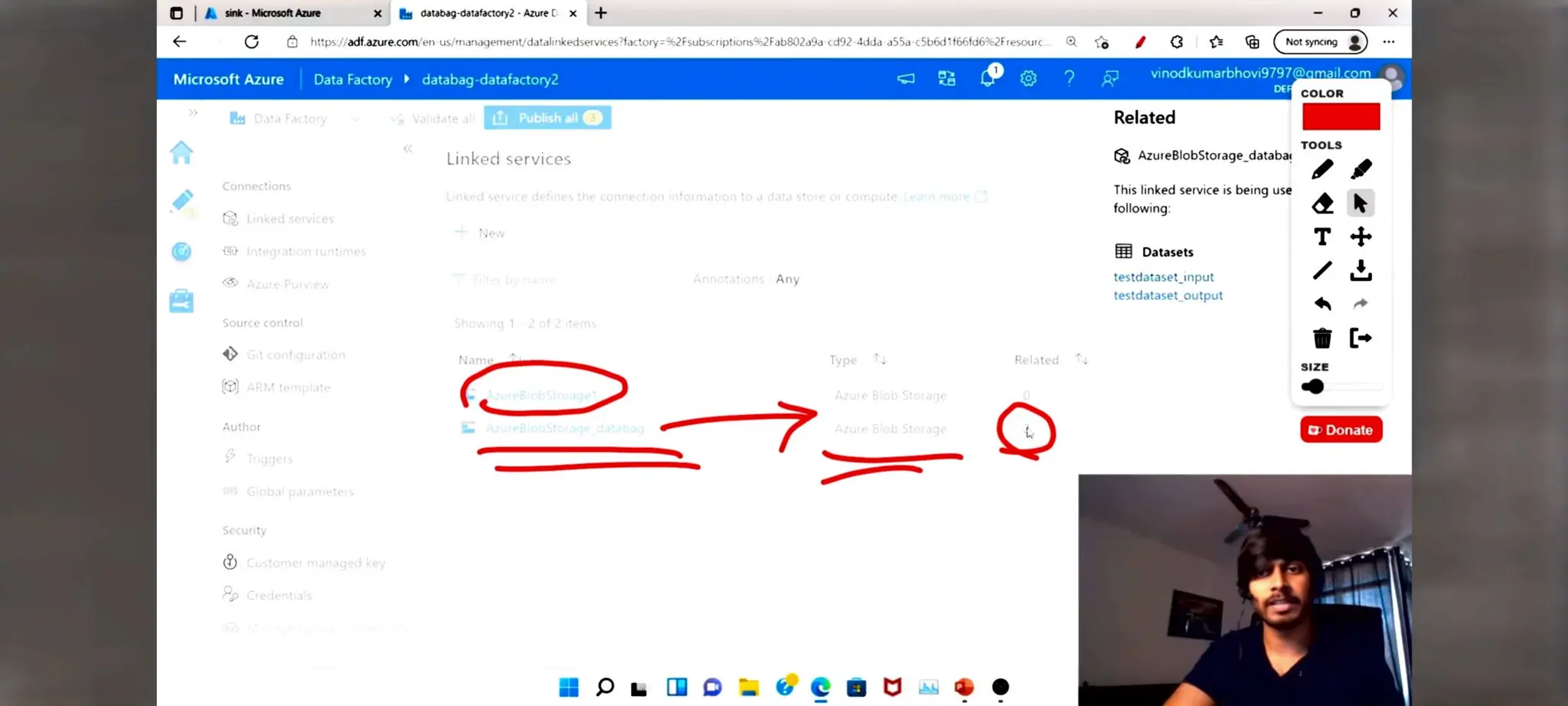 Azure Data factory notes for beginners in ETL