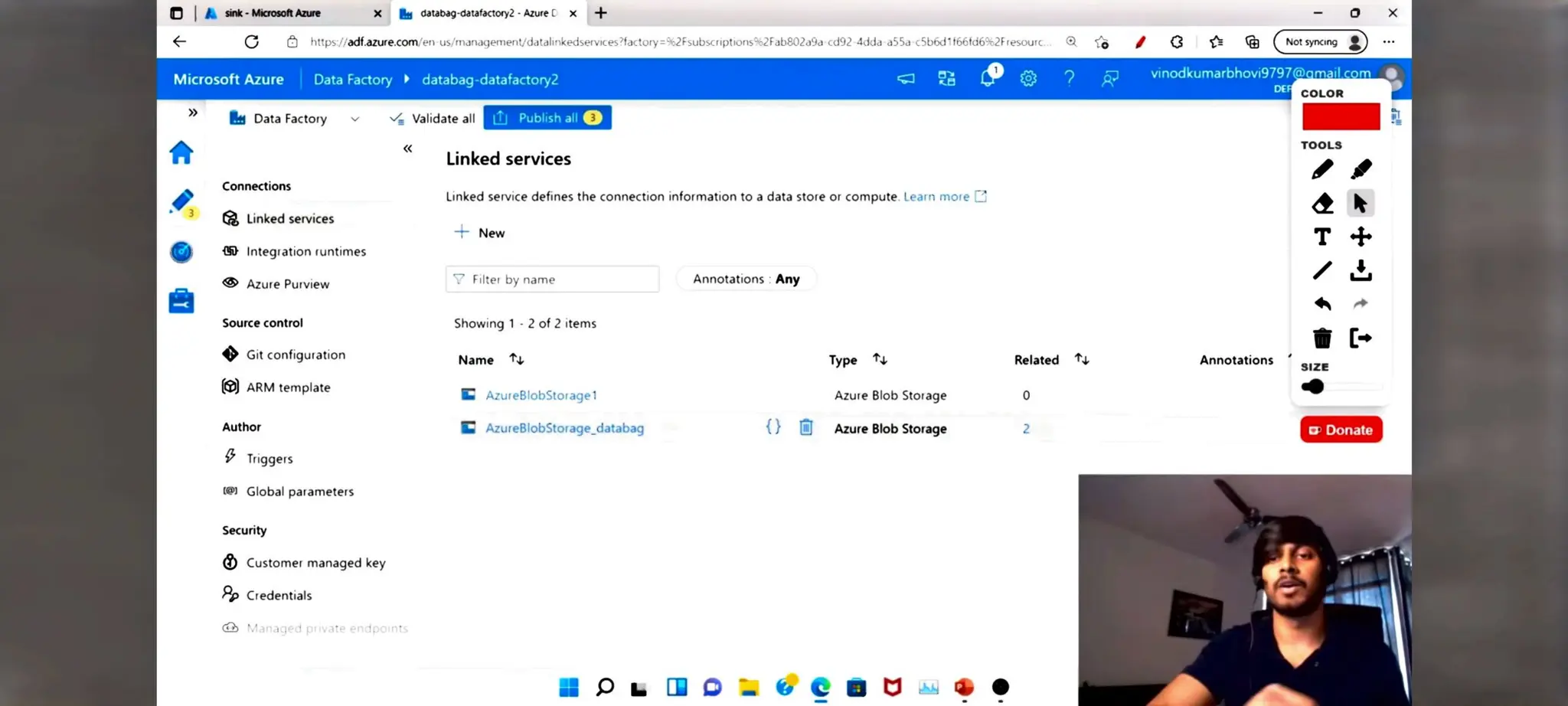 Azure Data factory notes for beginners in ETL