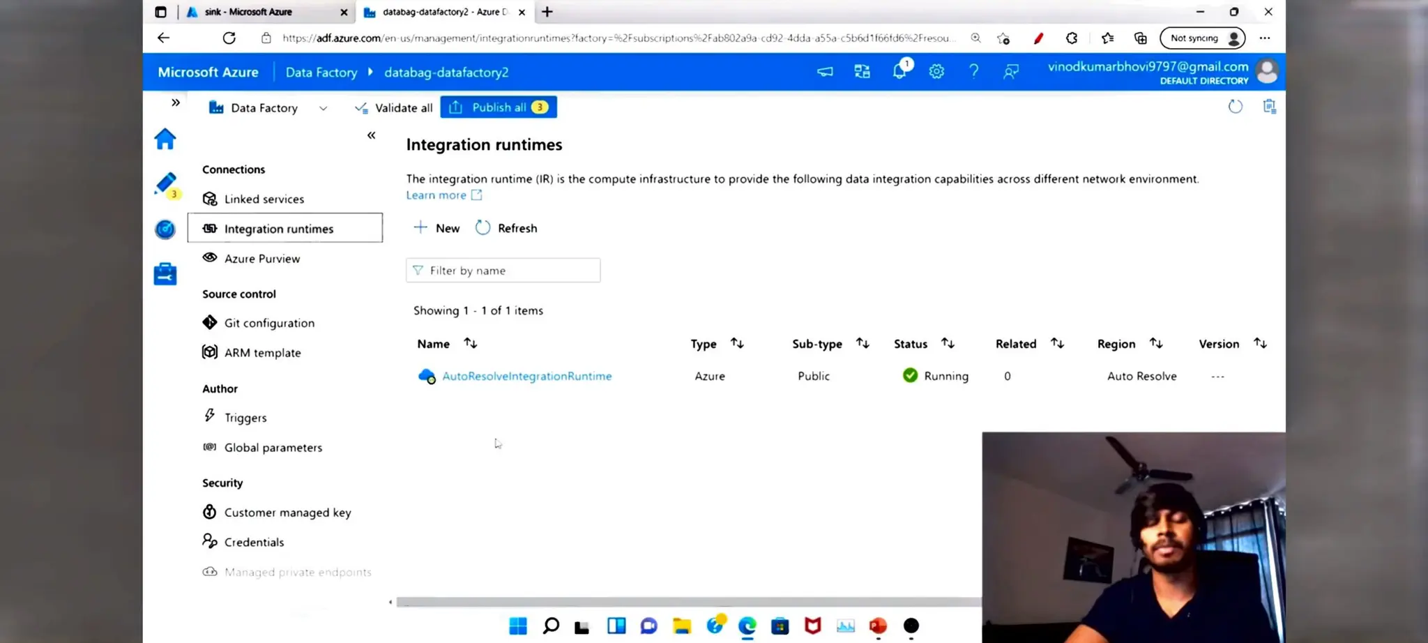Azure Data factory notes for beginners in ETL
