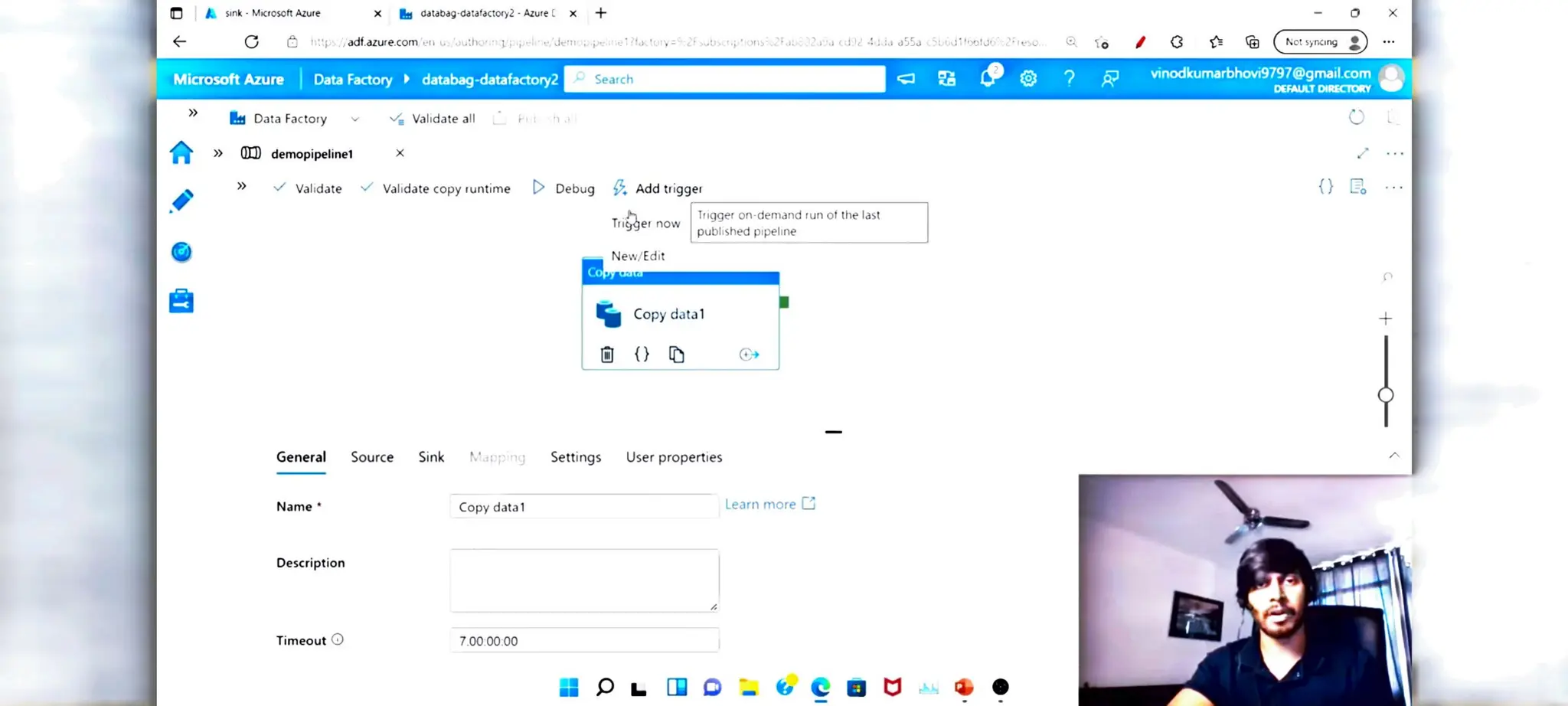 Azure Data factory notes for beginners in ETL