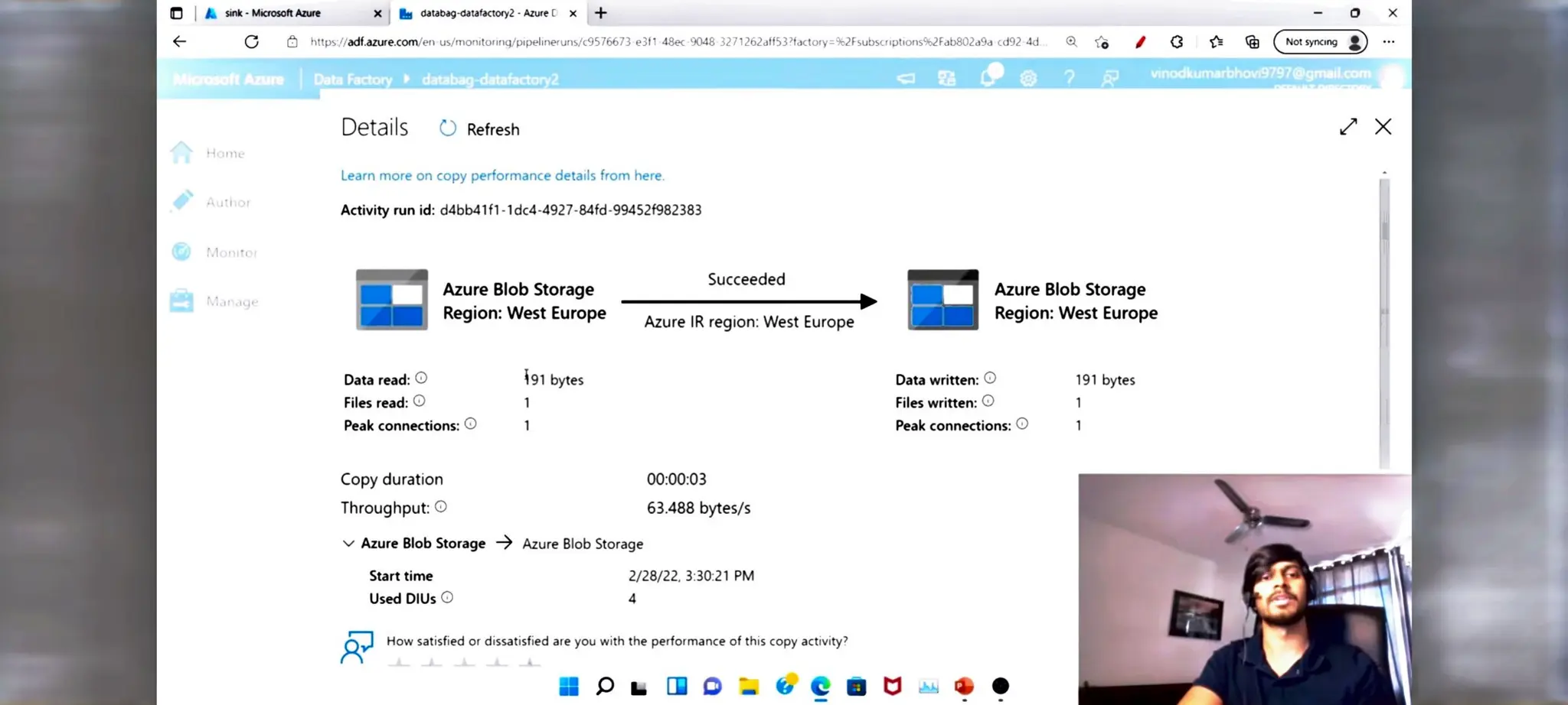 Azure Data factory notes for beginners in ETL
