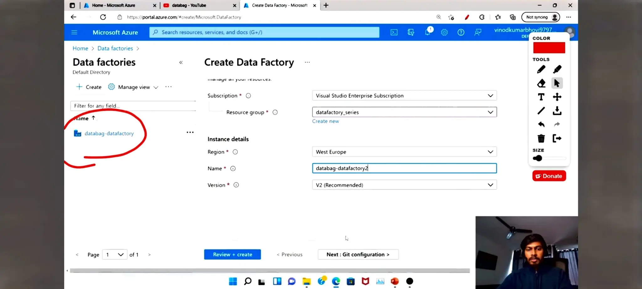 Azure Data factory notes for beginners in ETL