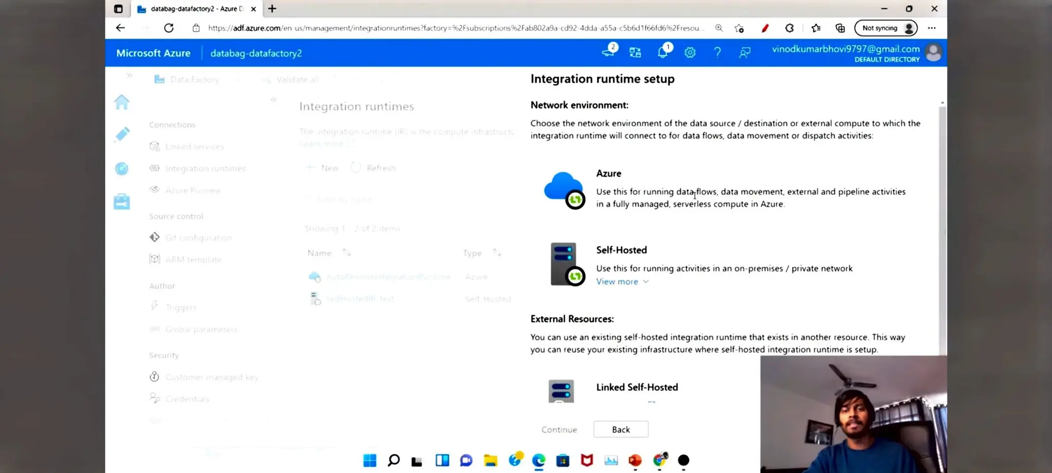 Azure Data factory notes for beginners in ETL
