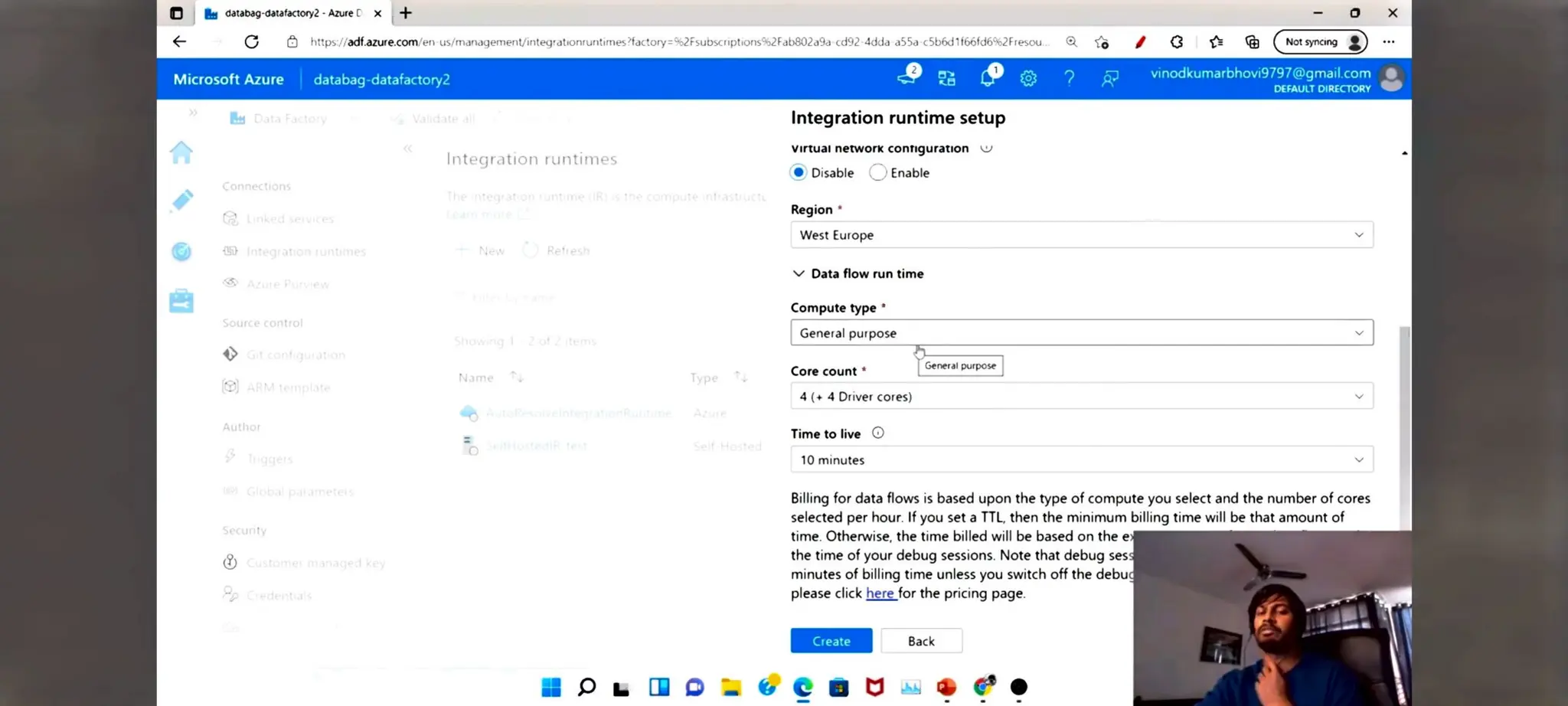 Azure Data factory notes for beginners in ETL