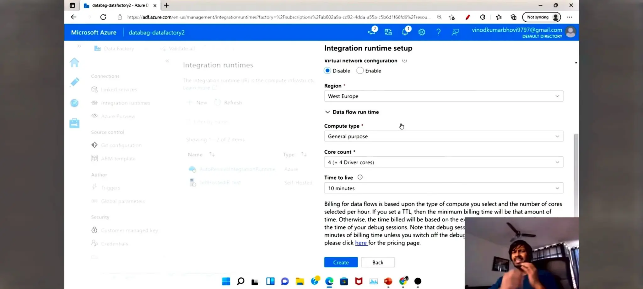 Azure Data factory notes for beginners in ETL