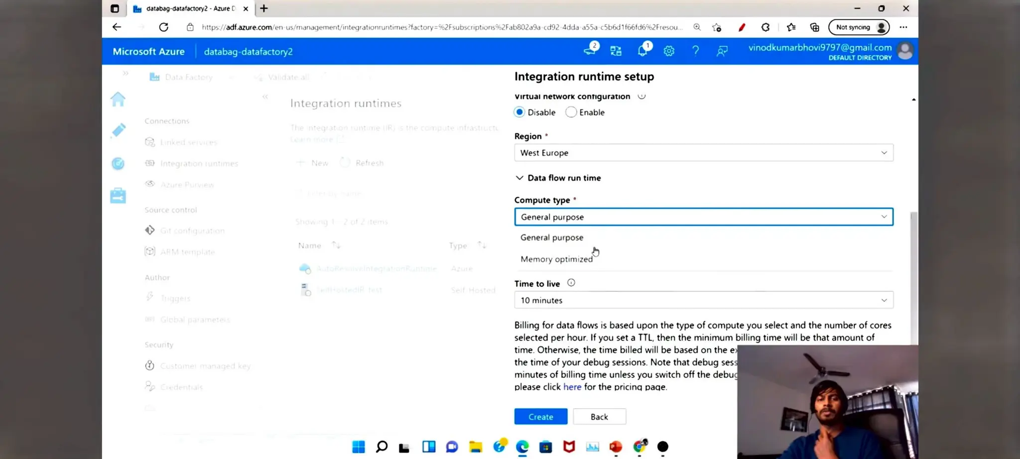 Azure Data factory notes for beginners in ETL