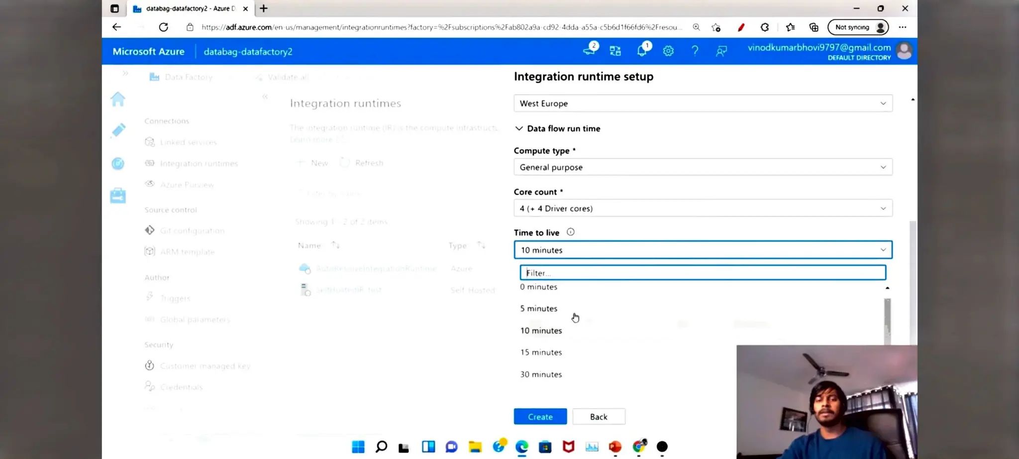Azure Data factory notes for beginners in ETL