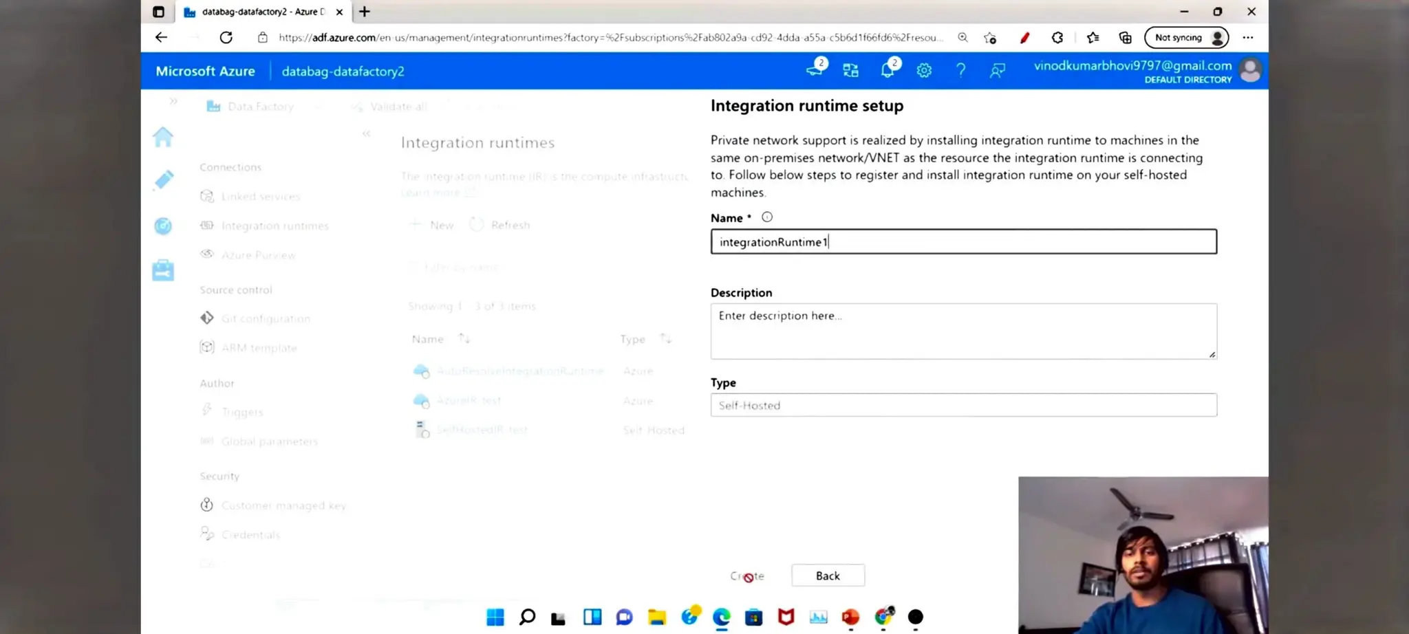 Azure Data factory notes for beginners in ETL