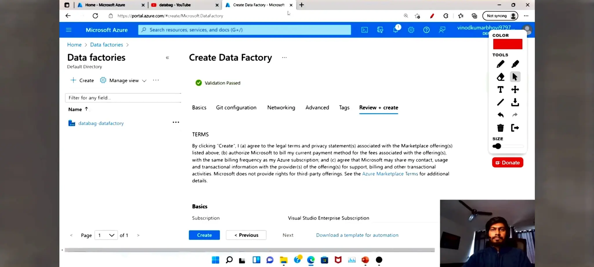 Azure Data factory notes for beginners in ETL