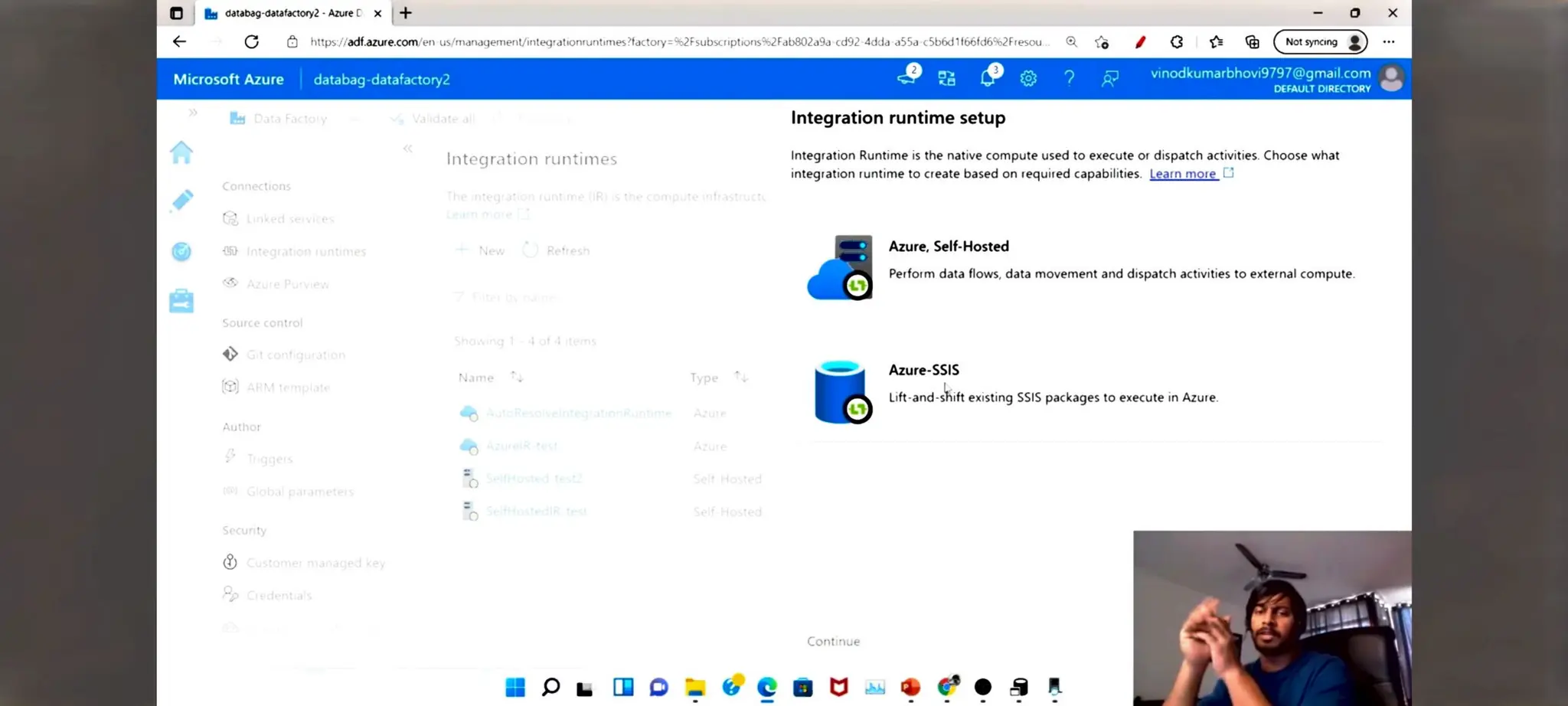 Azure Data factory notes for beginners in ETL