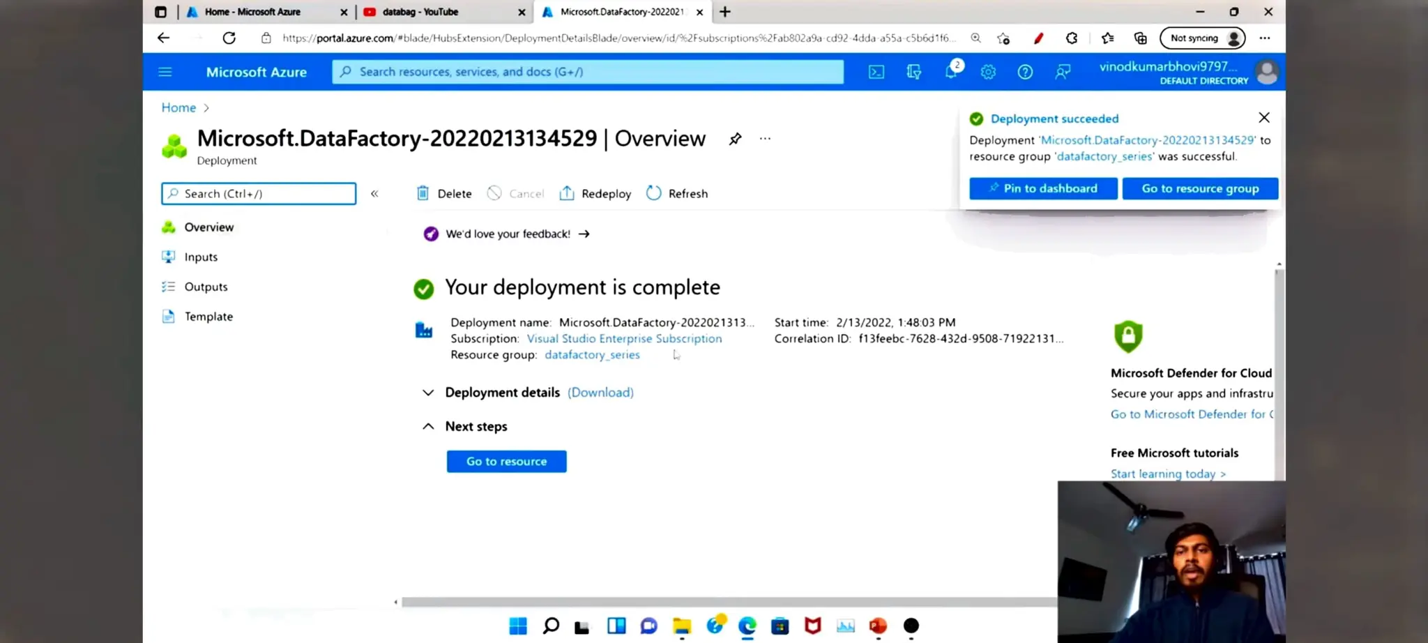 Azure Data factory notes for beginners in ETL