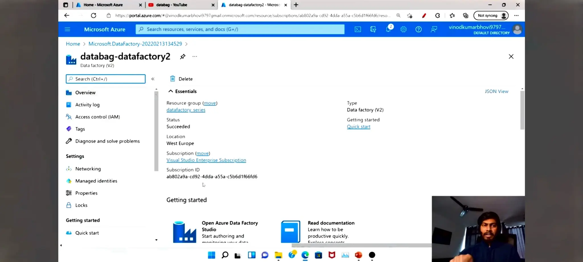Azure Data factory notes for beginners in ETL