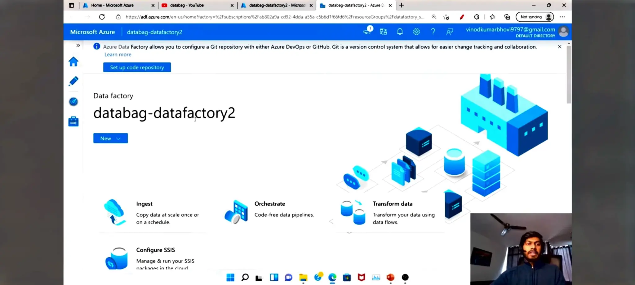 Azure Data factory notes for beginners in ETL