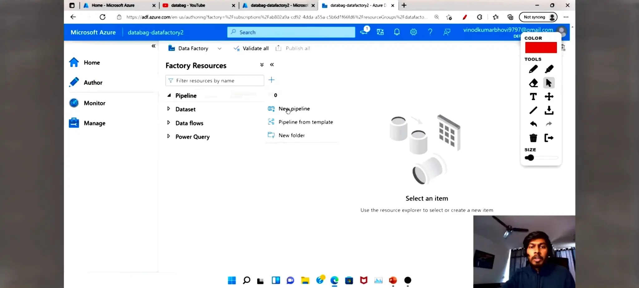 Azure Data factory notes for beginners in ETL