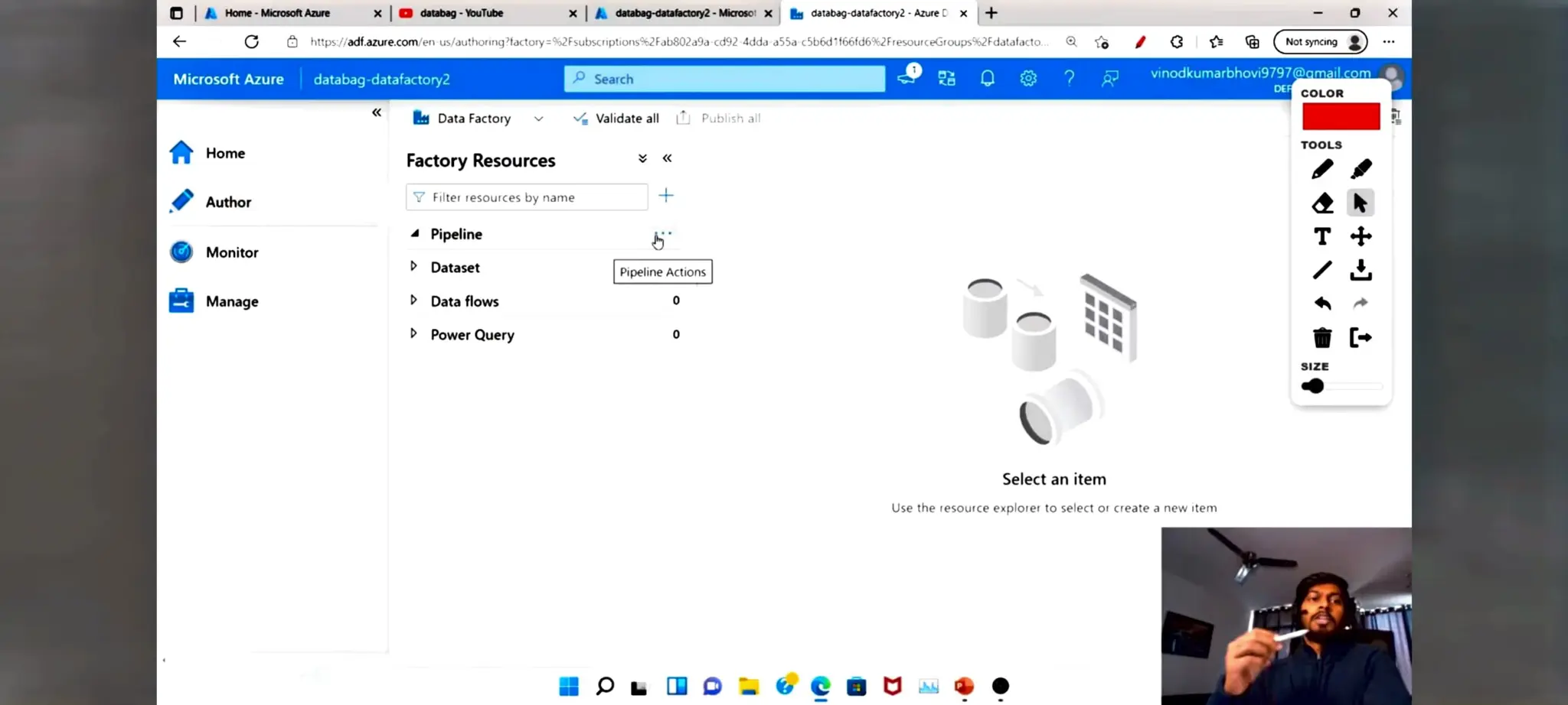 Azure Data factory notes for beginners in ETL