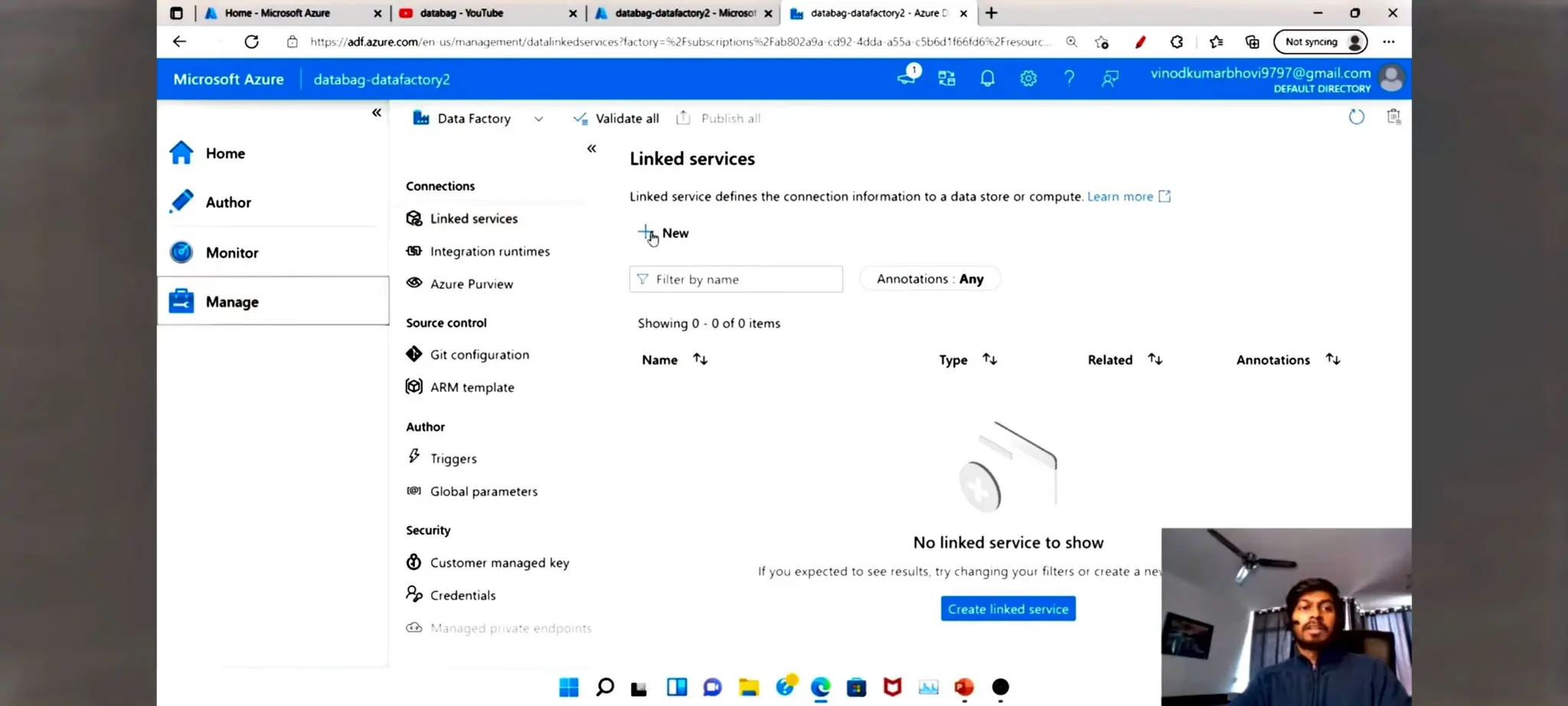 Azure Data factory notes for beginners in ETL