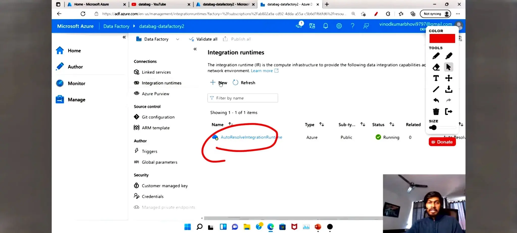 Azure Data factory notes for beginners in ETL