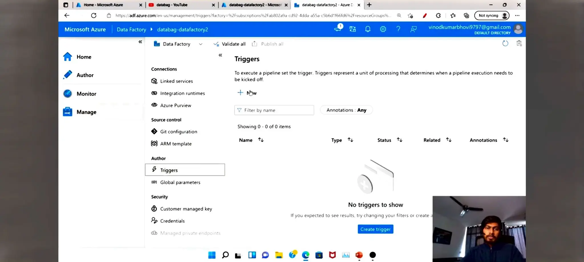 Azure Data factory notes for beginners in ETL