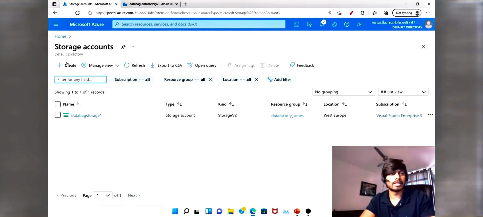 Azure Data factory notes for beginners in ETL