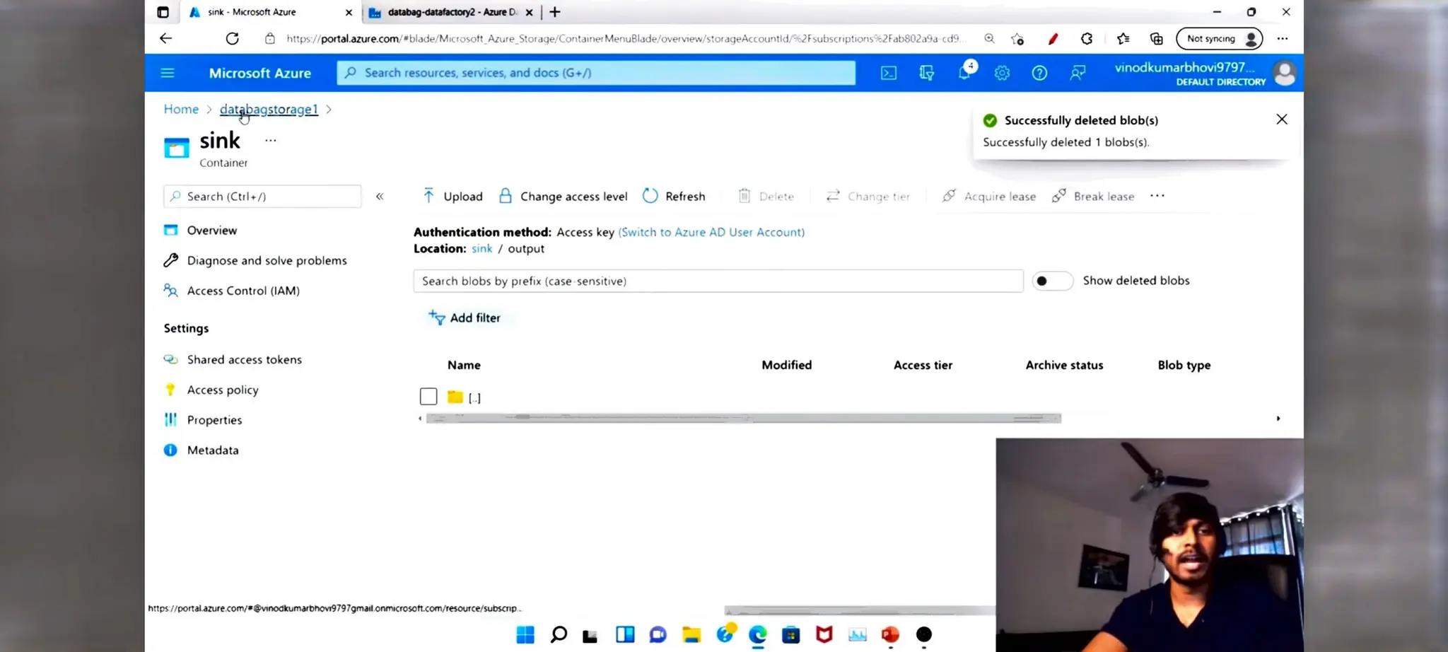 Azure Data factory notes for beginners in ETL