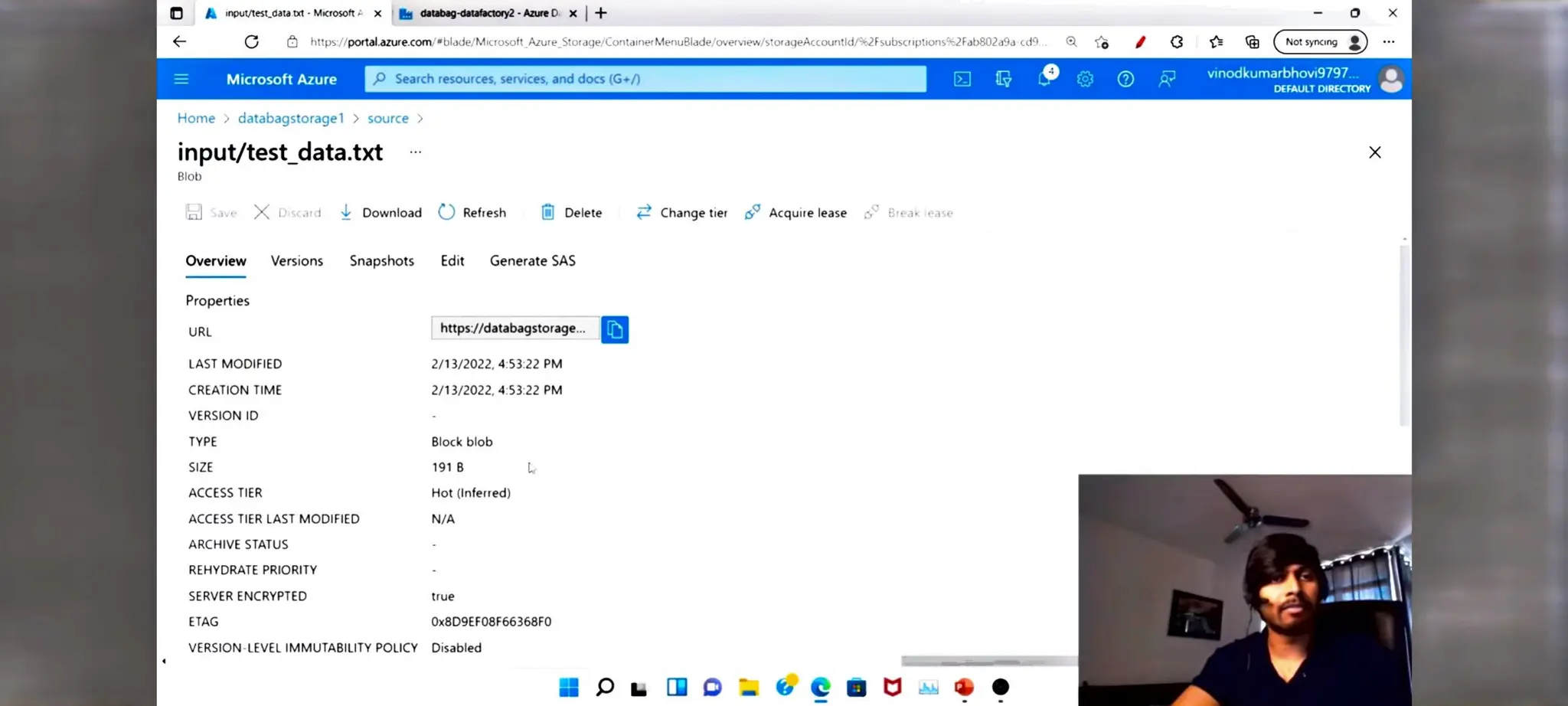 Azure Data factory notes for beginners in ETL