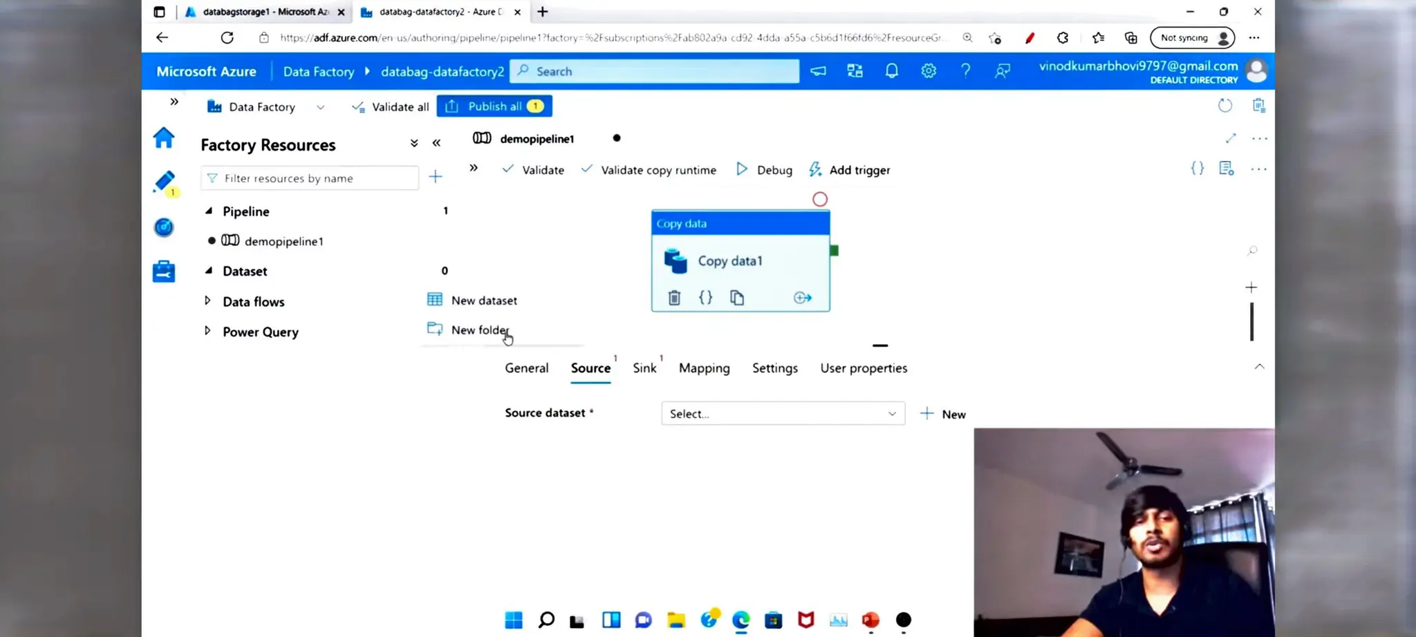 Azure Data factory notes for beginners in ETL
