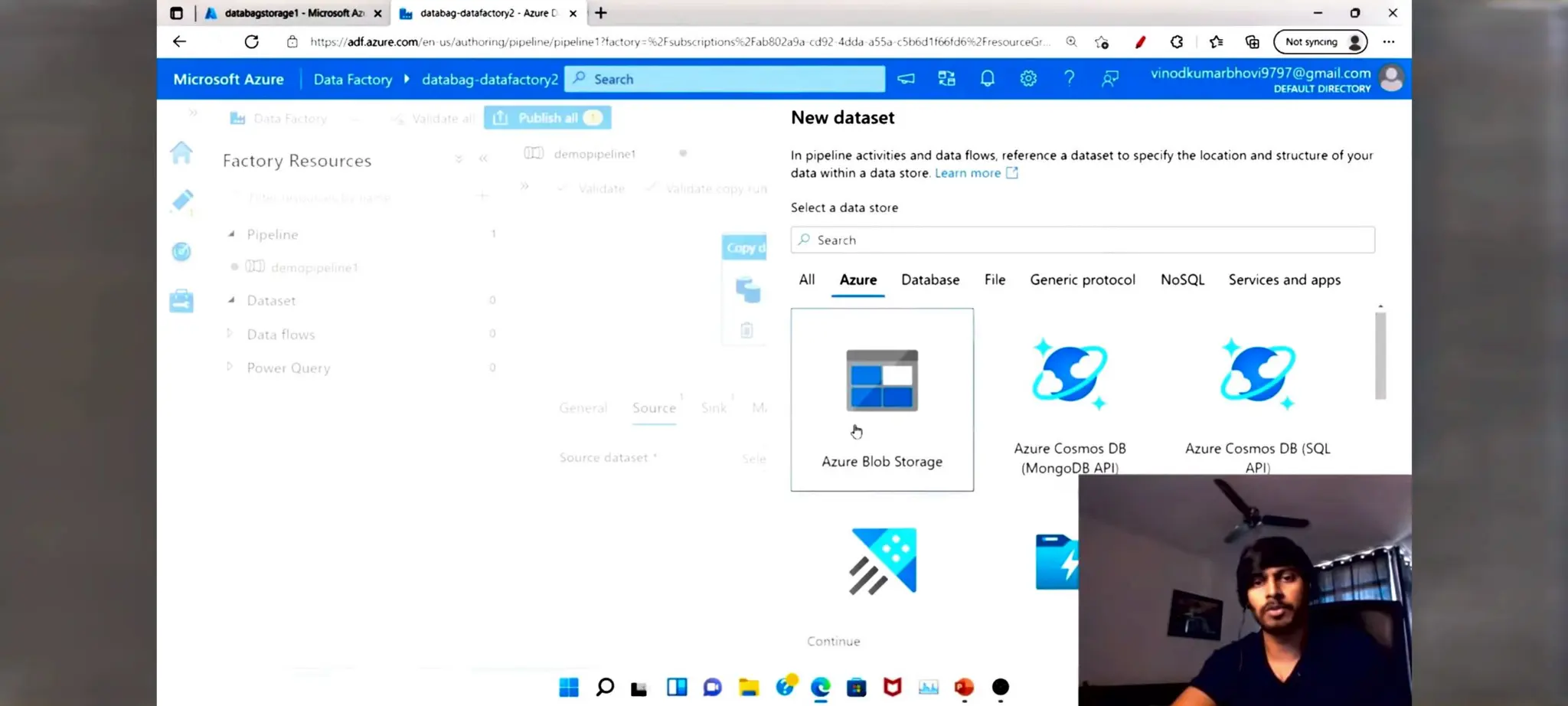 Azure Data factory notes for beginners in ETL