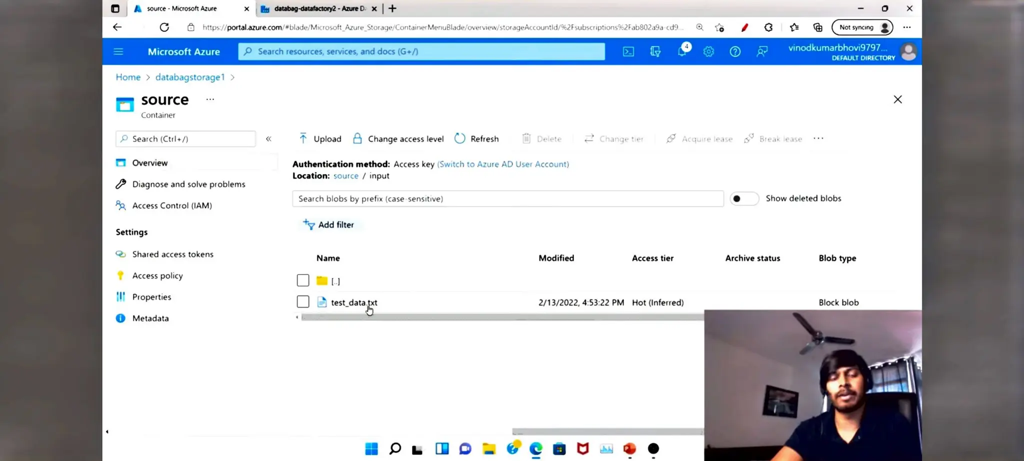 Azure Data factory notes for beginners in ETL