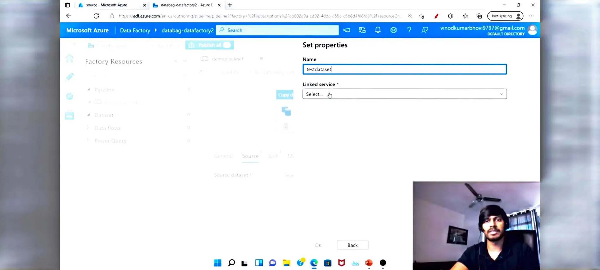 Azure Data factory notes for beginners in ETL